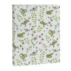 Spring Frogs and Orchids - Light Green Canvas Print Gallery Image 6