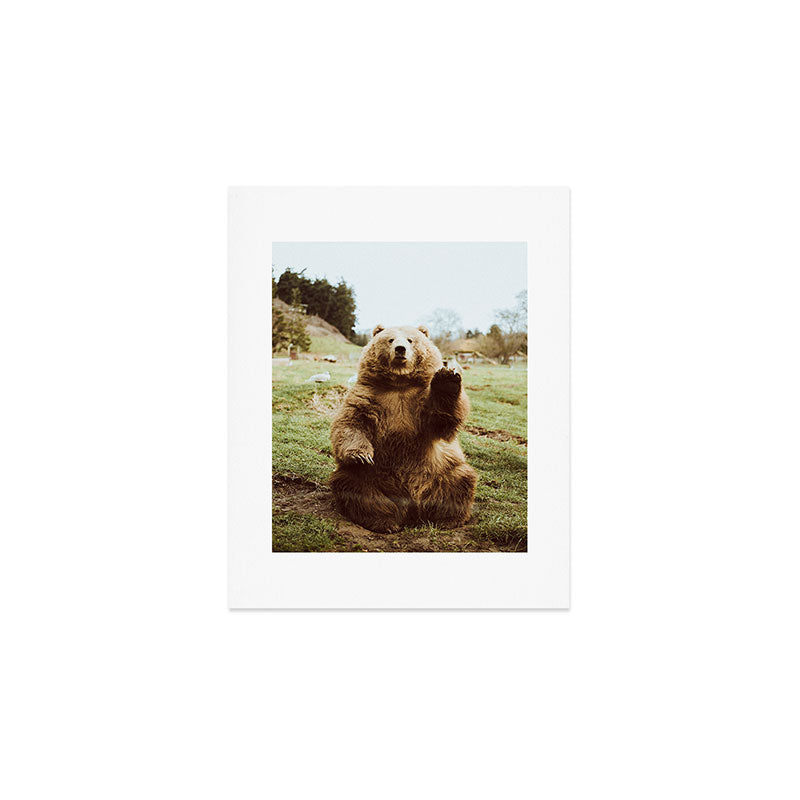 Hi Bear Art Print Gallery Image 1