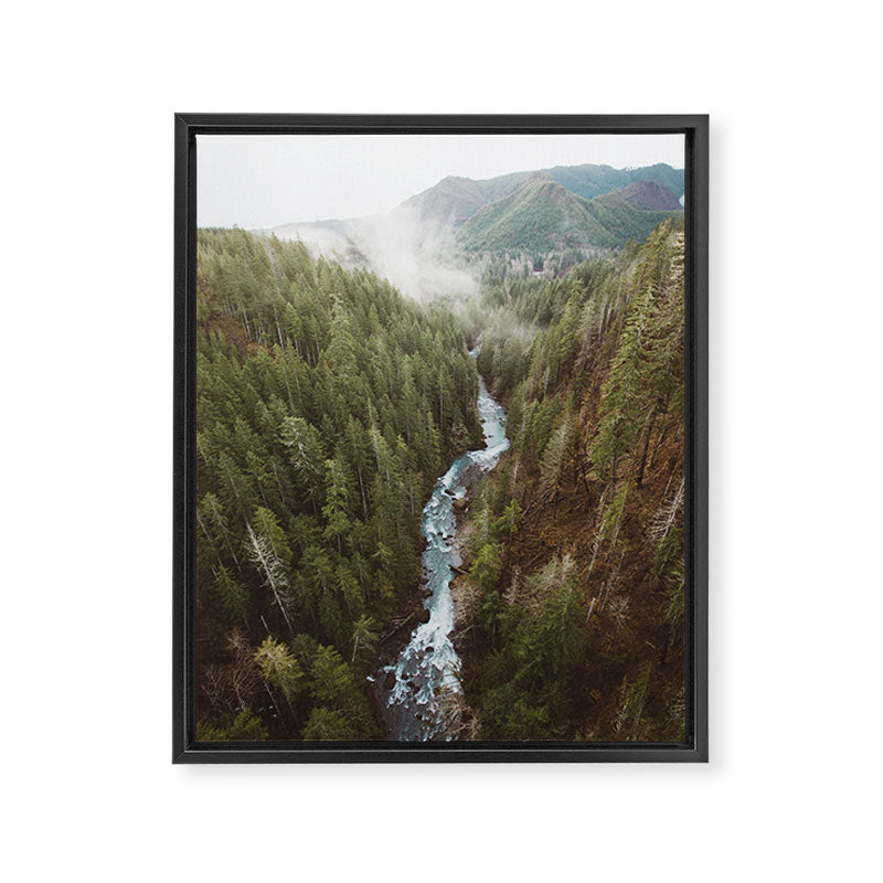 Vance Creek Framed Canvas Print Gallery Image 6