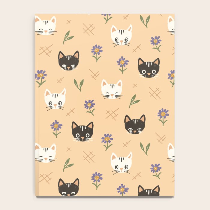 Cat Faces and Flowers Notebook Gallery Image 4