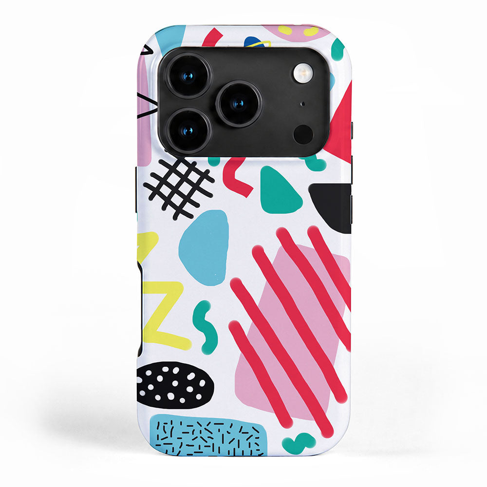 Memphis Pop iPhone Case Gallery Image 1