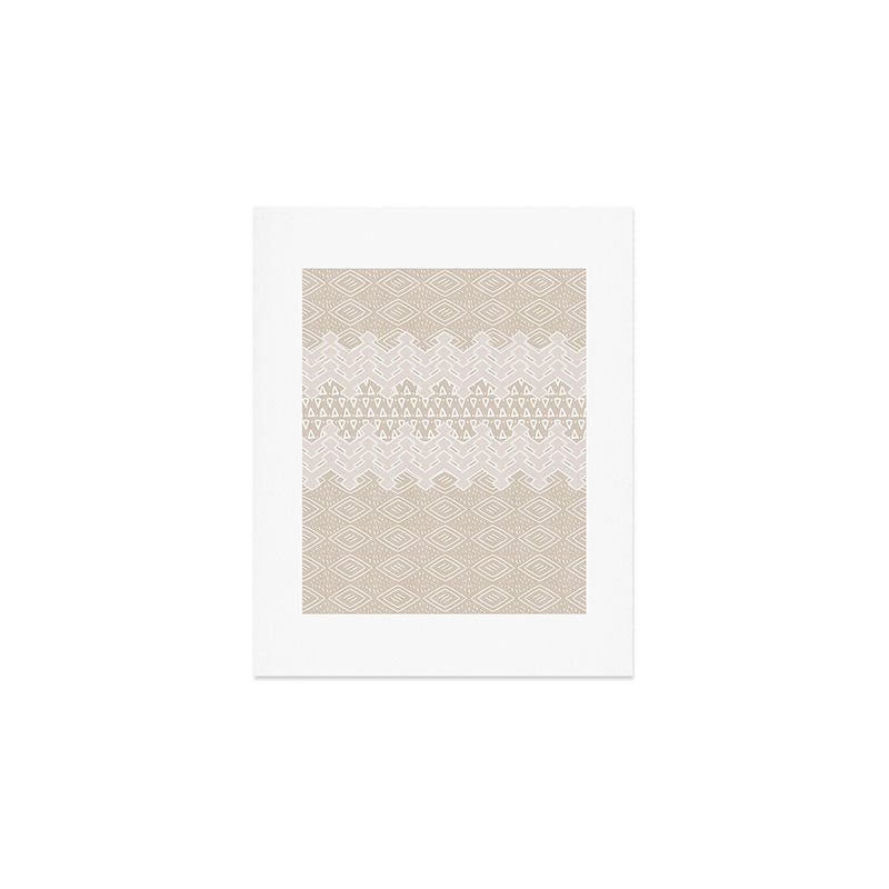Akra in Tan Art Print Gallery Image 1