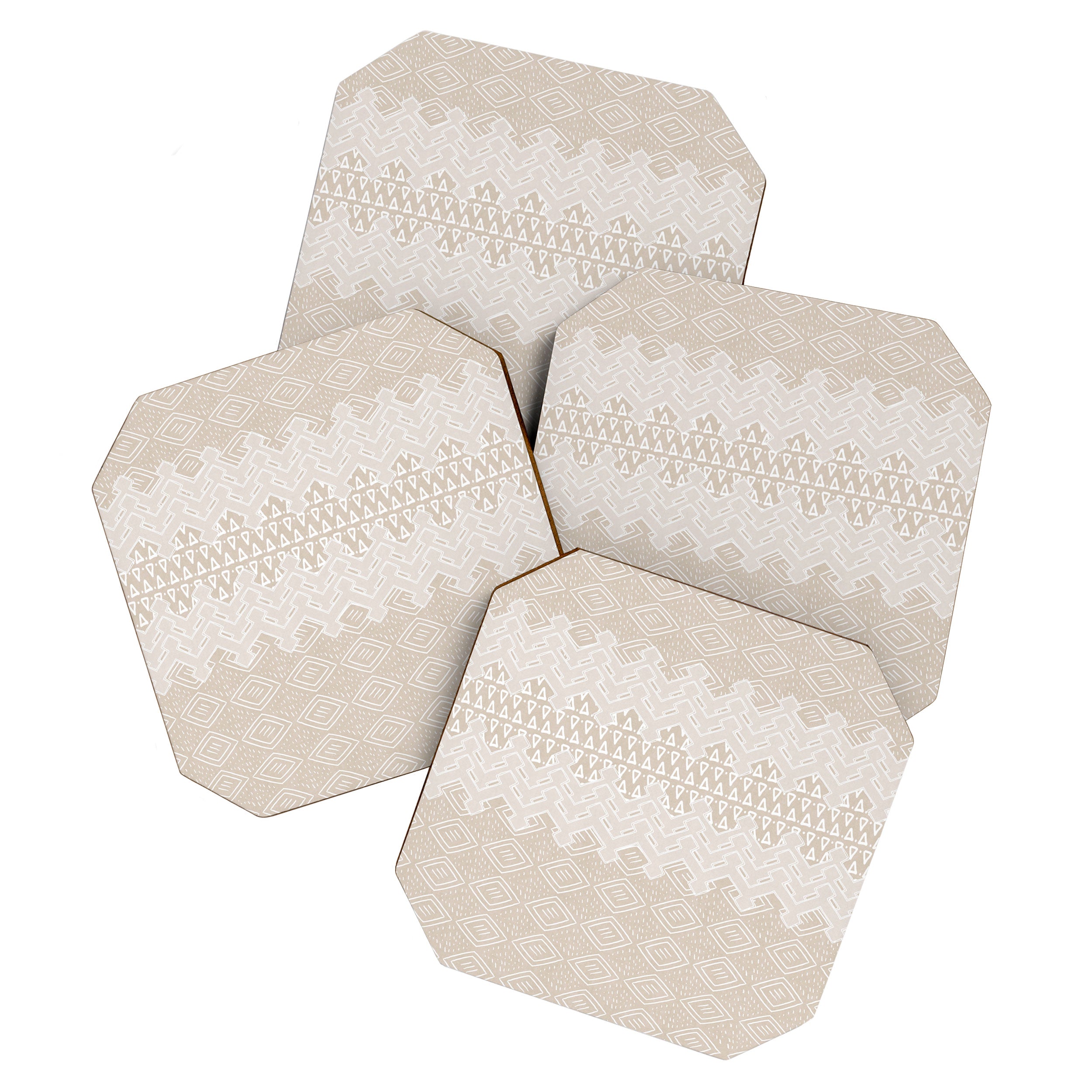 Akra in Tan Coaster Gallery Image 1