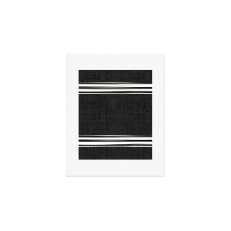 Band in Black and White Art Print Gallery Image 1