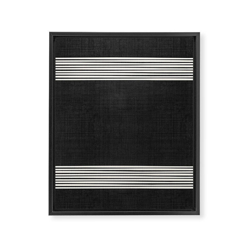 Band in Black and White Framed Canvas Print Gallery Image 8