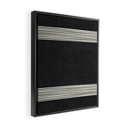 Band in Black and White Framed Canvas Print Gallery Image 2