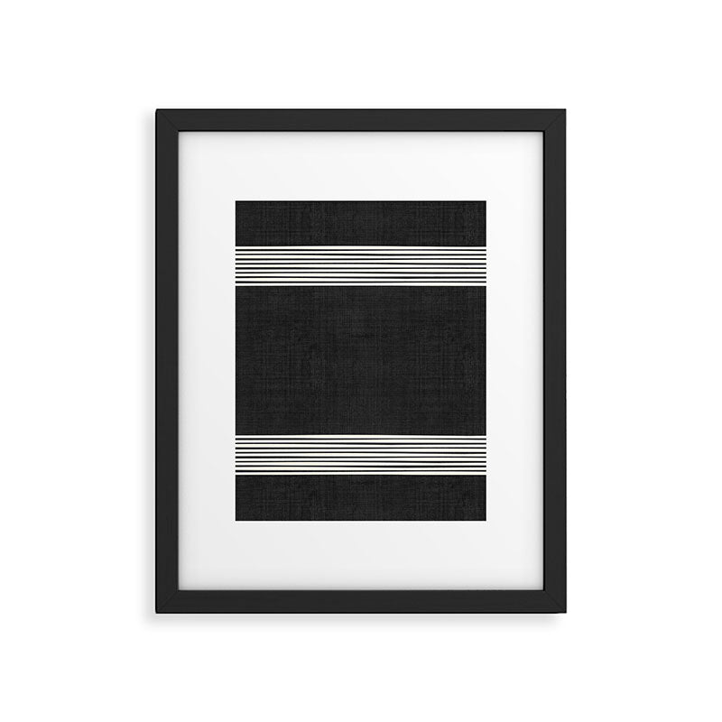 Band in Black and White Framed Art Print Gallery Image 6