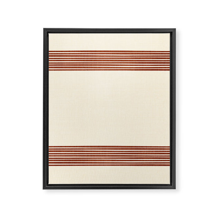 Band in Rust Framed Canvas Print Gallery Image 1