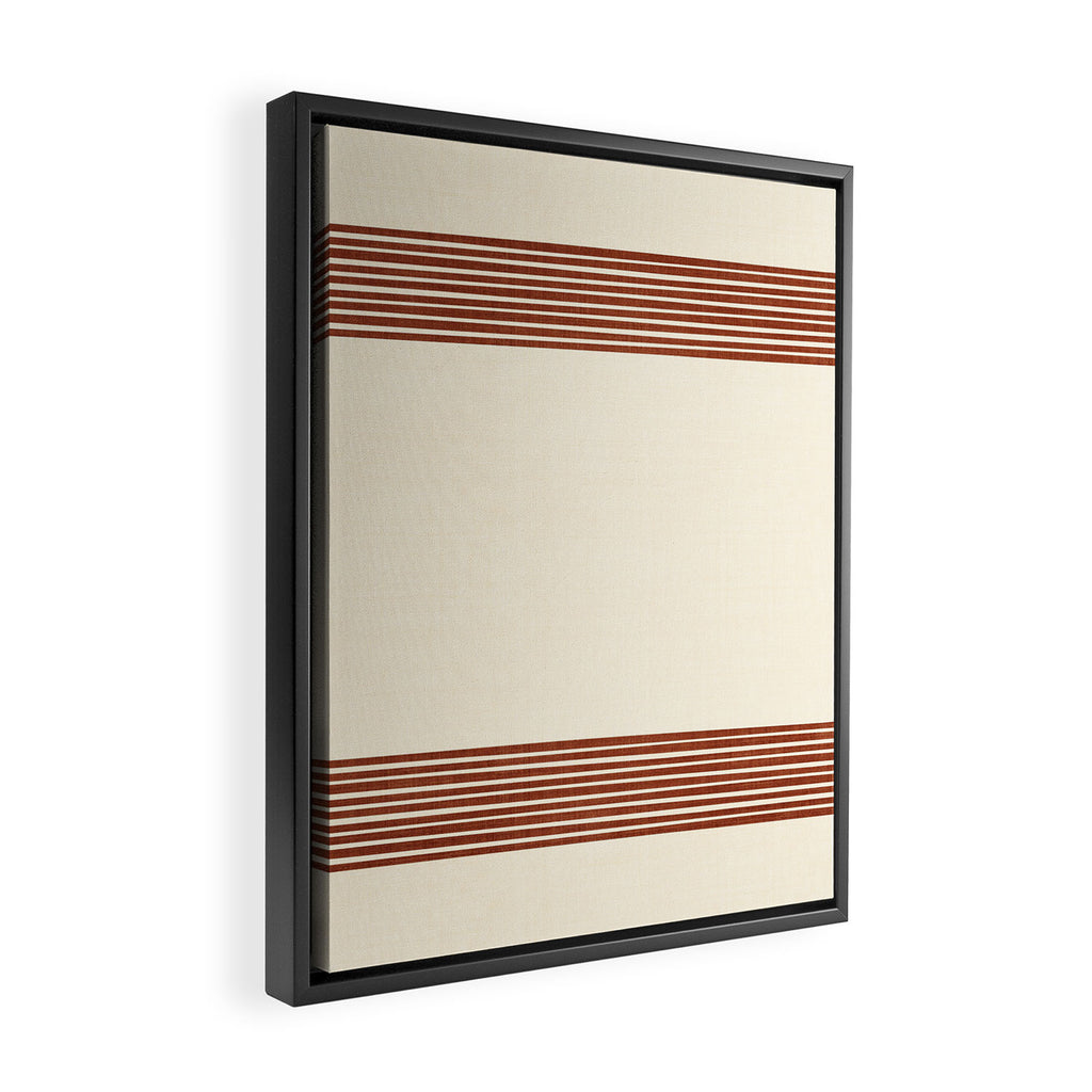 Band in Rust Framed Canvas Print Gallery Image 2