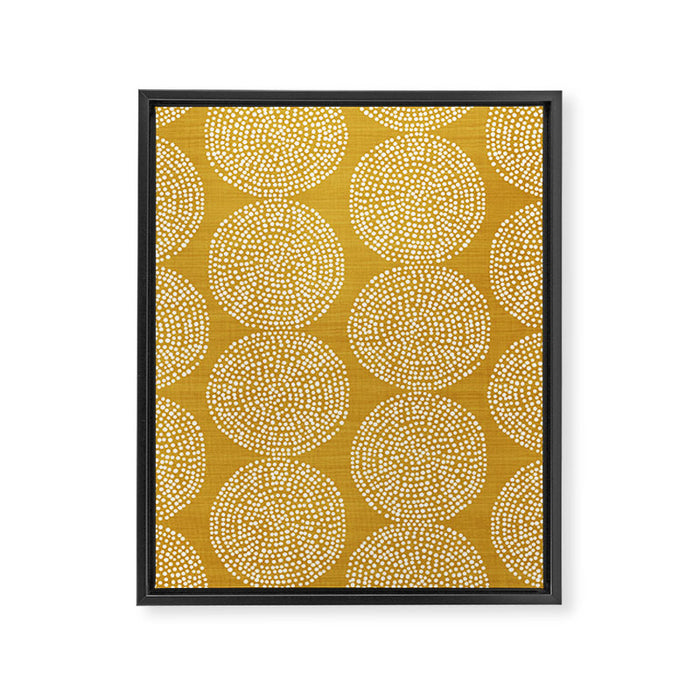 Beech in Gold Framed Canvas Print Gallery Image 1