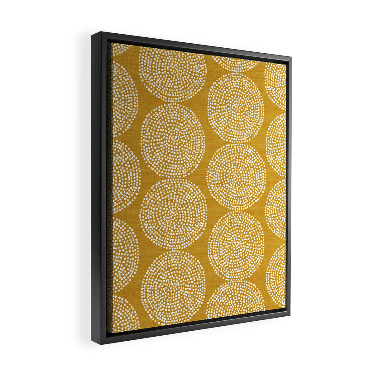 Beech in Gold Framed Canvas Print Gallery Image 2