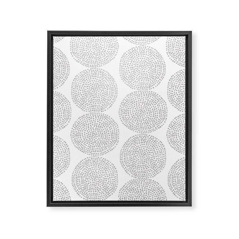 Beech in Grey Framed Canvas Print Gallery Image 8