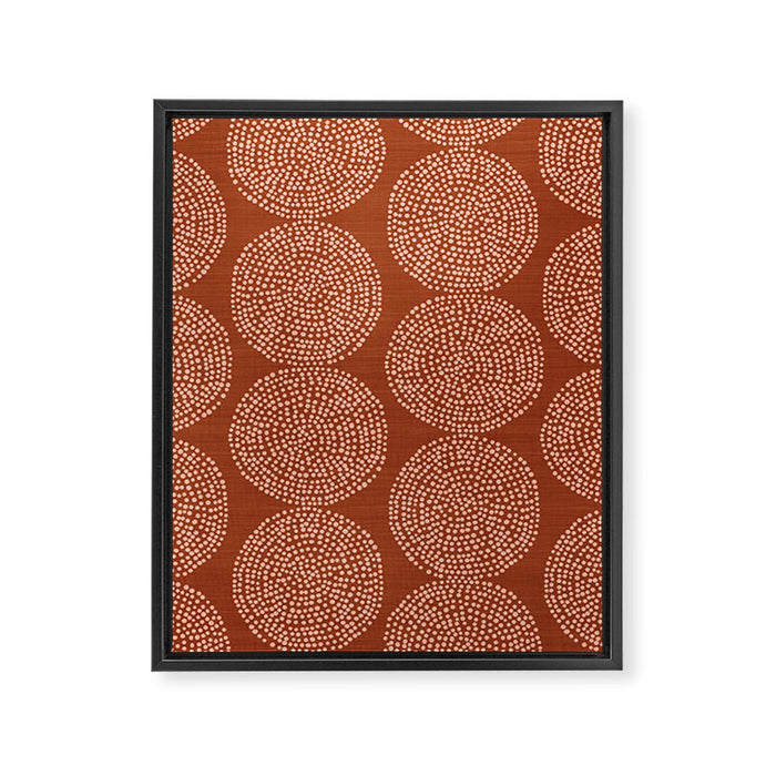 Beech in Rust Framed Canvas Print Gallery Image 1