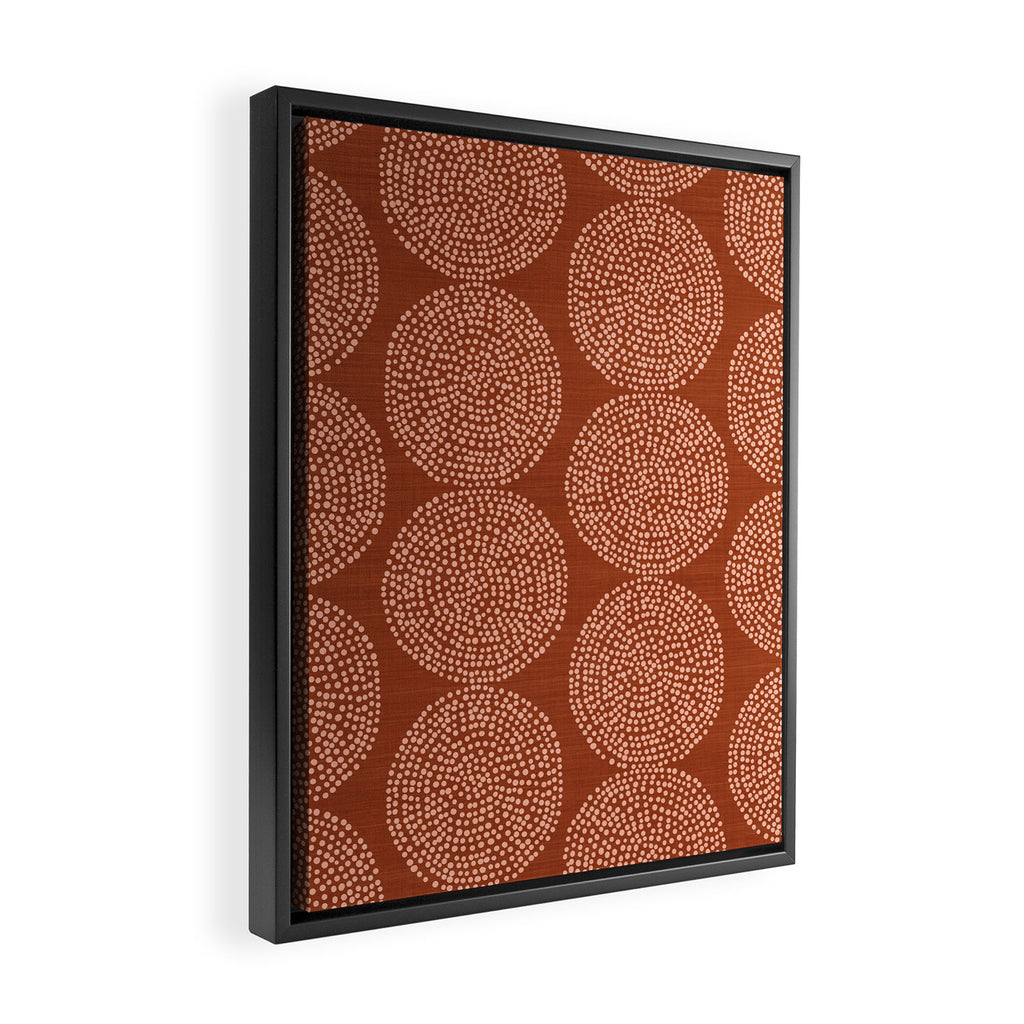 Beech in Rust Framed Canvas Print Gallery Image 2