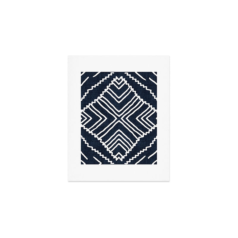 Beni in Navy Art Print Gallery Image 1