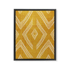 Birch in Gold Framed Canvas Print Gallery Image 8