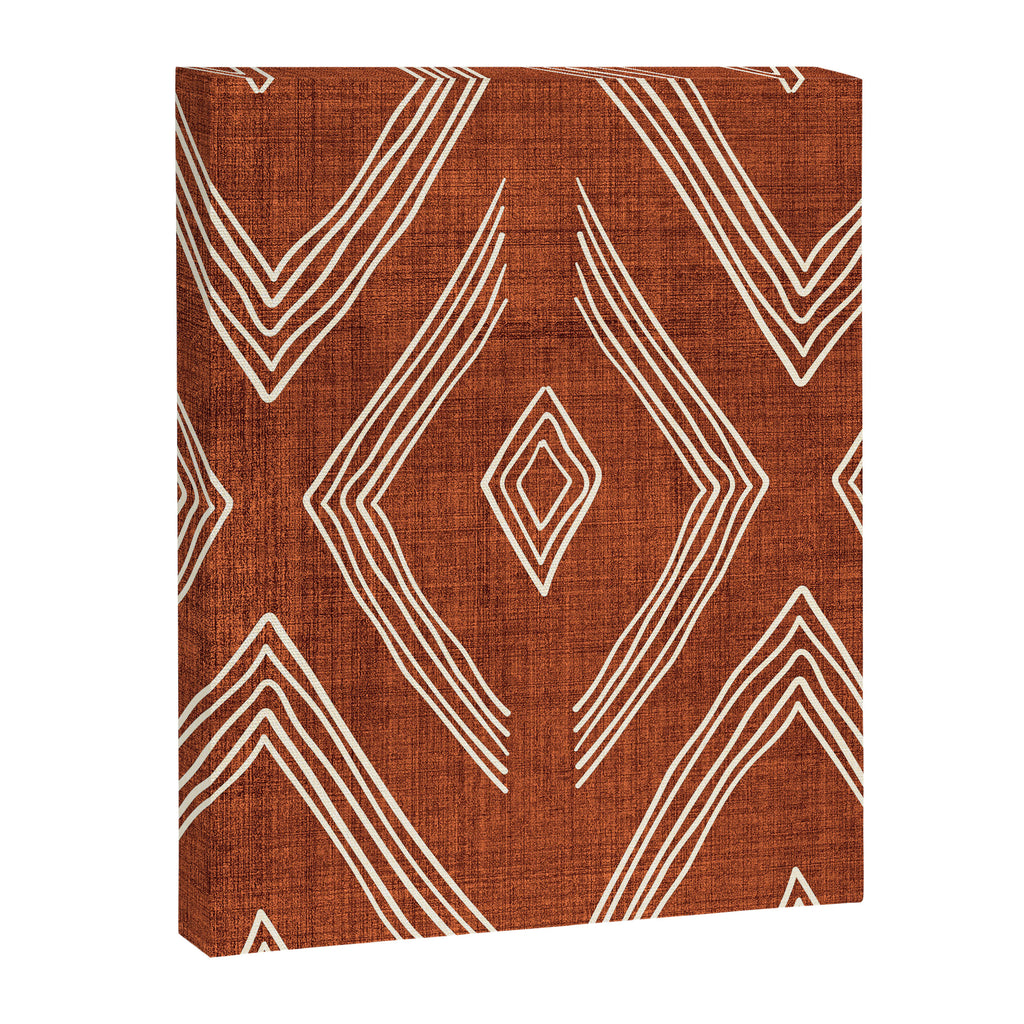 Birch in Rust Canvas Print Gallery Image 8