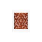 Birch in Rust Art Print Gallery Image 1