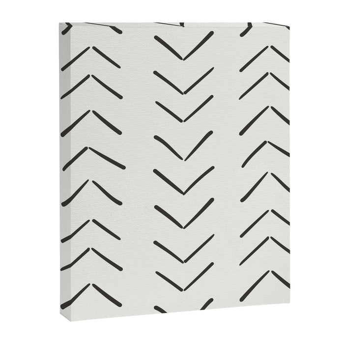 Boho Big Arrows in Cream Canvas Print Gallery Image 1