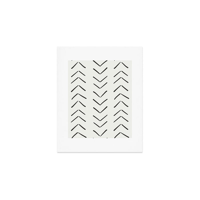 Boho Big Arrows in Cream Art Print Gallery Image 1