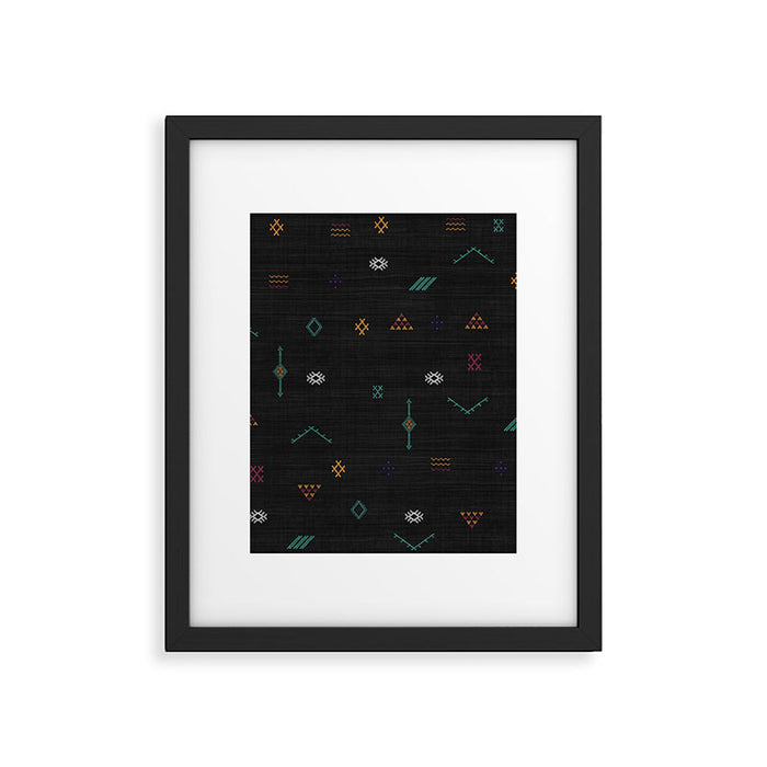 Cactus Silk In Black Framed Art Print Gallery Image 1