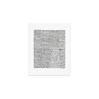 Categorize Print in Black and White Art Print Gallery Image 1