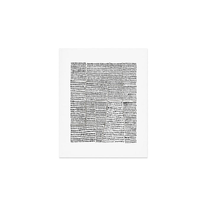 Categorize Print in Black and White Art Print Gallery Image 1