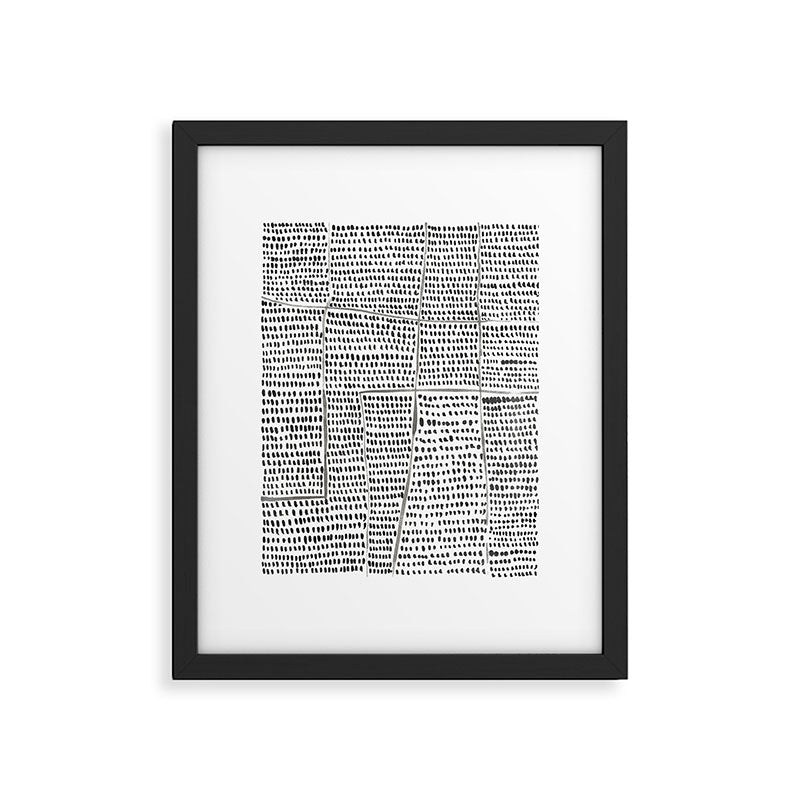 Categorize Print in Black and White Framed Art Print Gallery Image 6