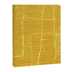 Categorize Print in Yellow Canvas Print Gallery Image 8