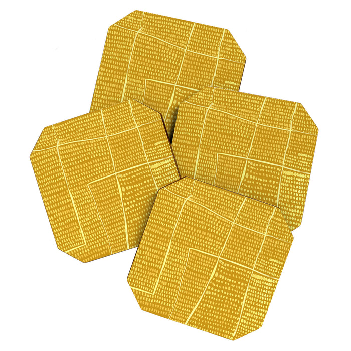 Categorize Print in Yellow Coaster Gallery Image 1