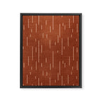Downpour in Rust Framed Canvas Print Gallery Image 8