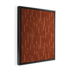 Downpour in Rust Framed Canvas Print Gallery Image 2