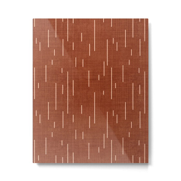 Downpour in Rust Metal Print Gallery Image 1