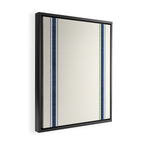 Farmhouse Stripe in Navy Blue Framed Canvas Print Gallery Image 2