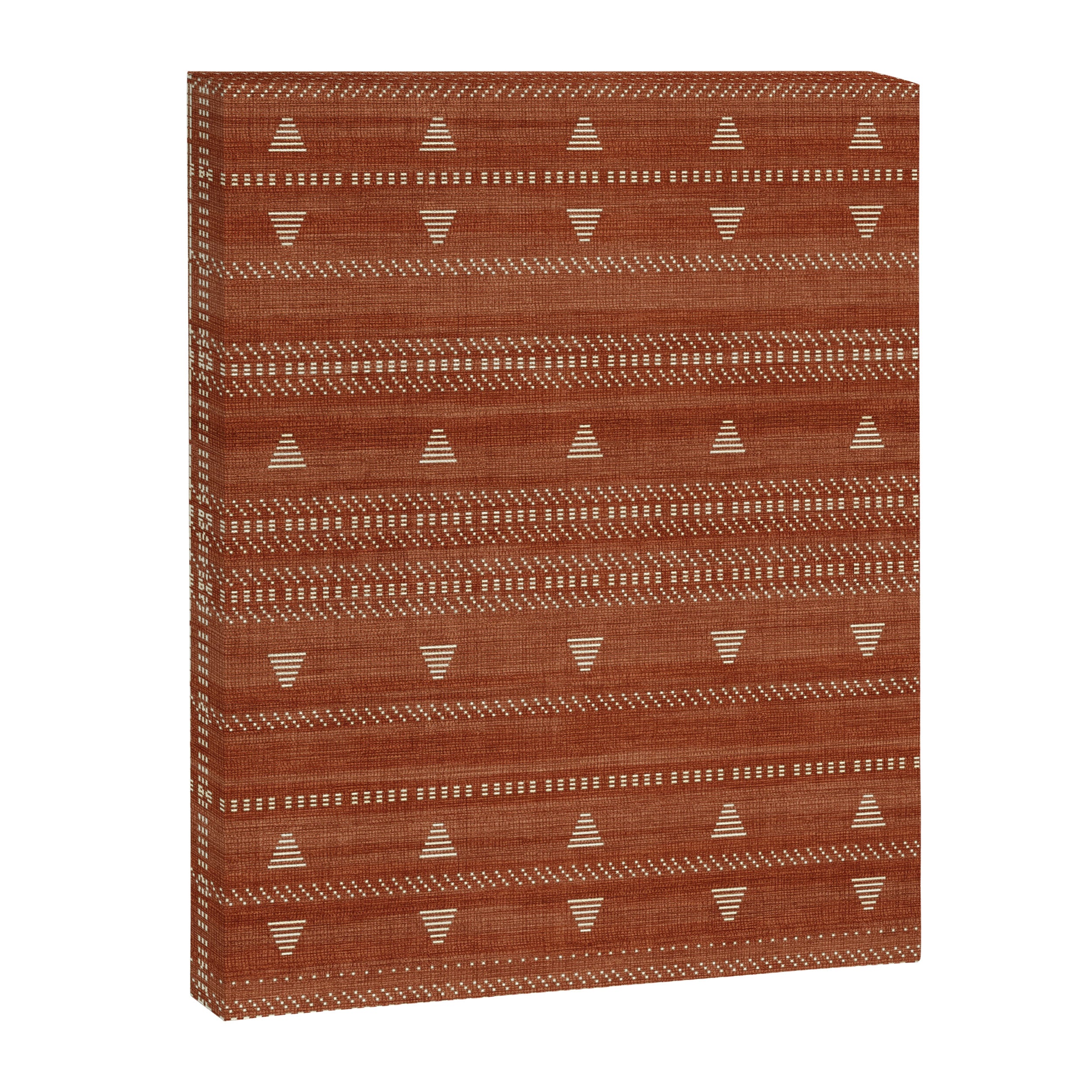 Heddle in Rust Canvas Print Gallery Image 8