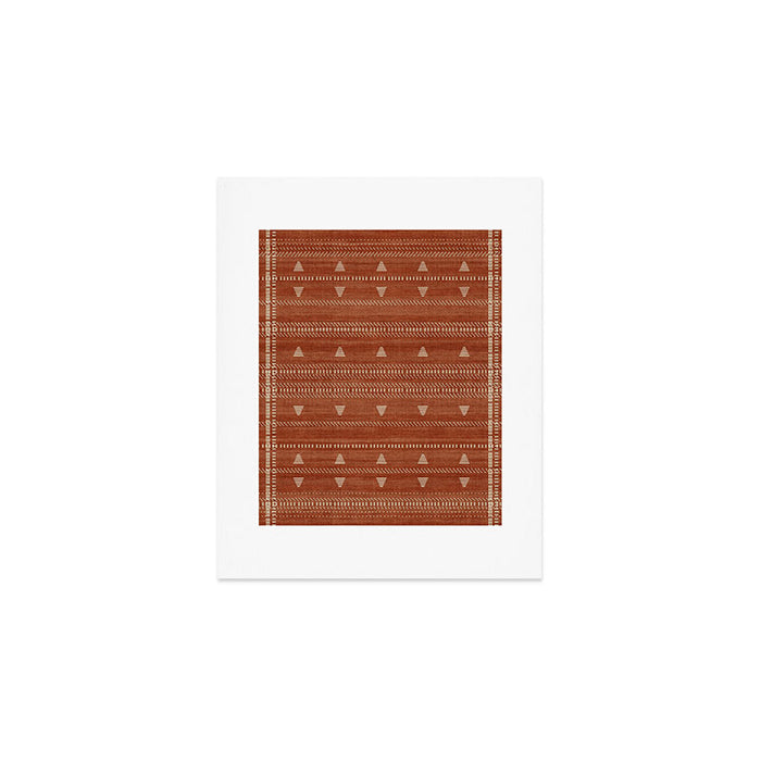 Heddle in Rust Art Print Gallery Image 1