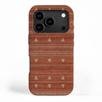 Heddle in Rust iPhone Case Gallery Image 1
