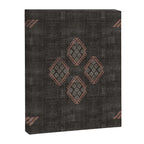 Kilim in Black and Pink Canvas Print Gallery Image 8