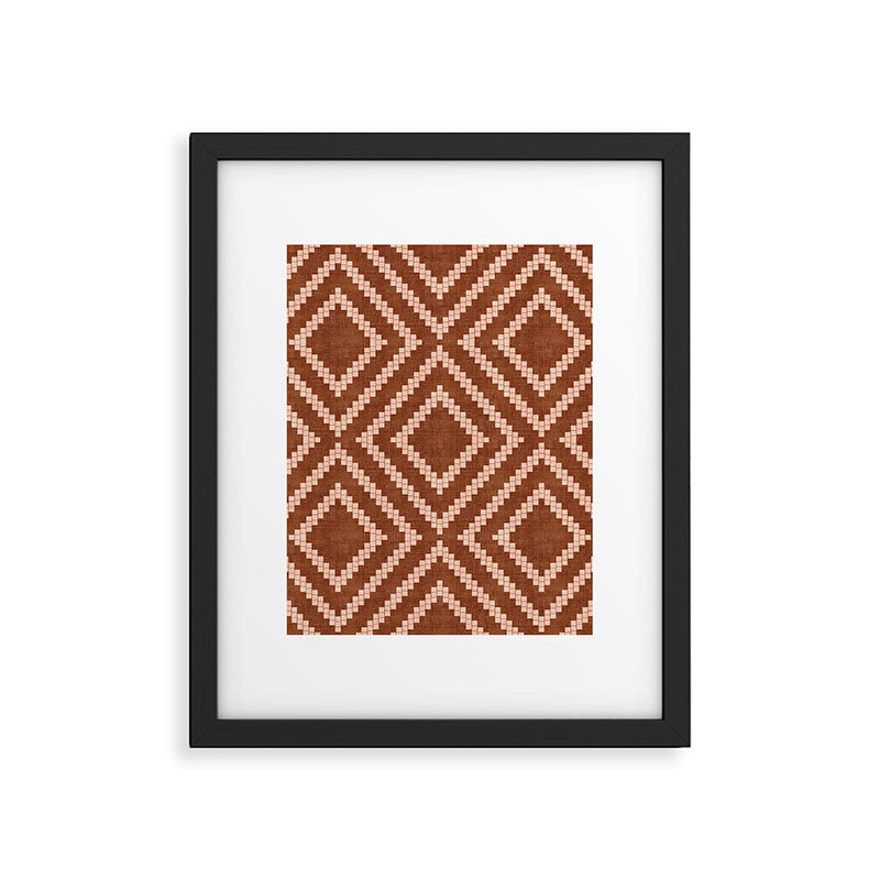 Loom in Rust Framed Art Print Gallery Image 6