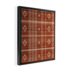 Musa in Rust Framed Canvas Print Gallery Image 2