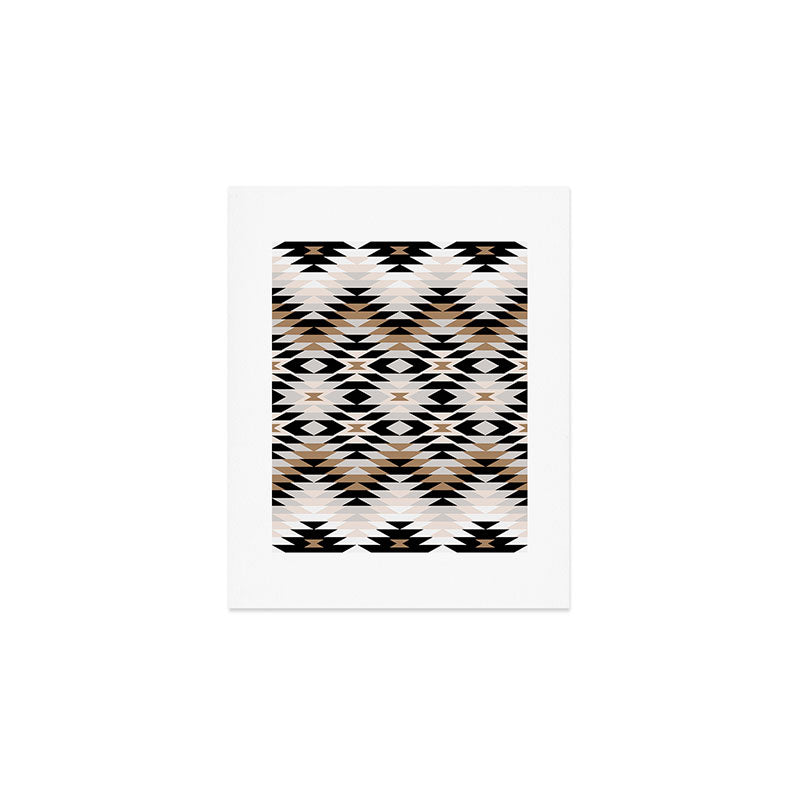 New Mexico in Tan Art Print Gallery Image 1