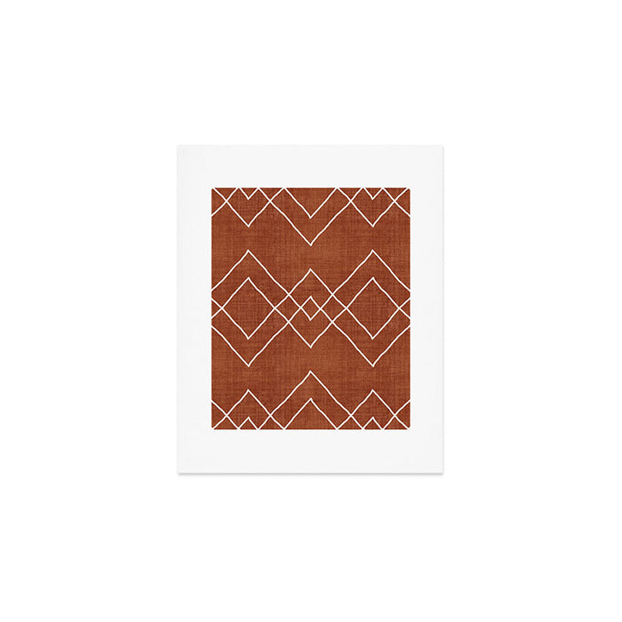 Nudo in Rust Art Print Gallery Image 1