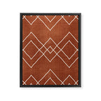 Nudo in Rust Framed Canvas Print Gallery Image 8