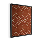 Nudo in Rust Framed Canvas Print Gallery Image 2