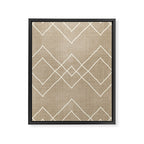 Nudo in Tan Framed Canvas Print Gallery Image 8