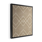 Nudo in Tan Framed Canvas Print Gallery Image 2