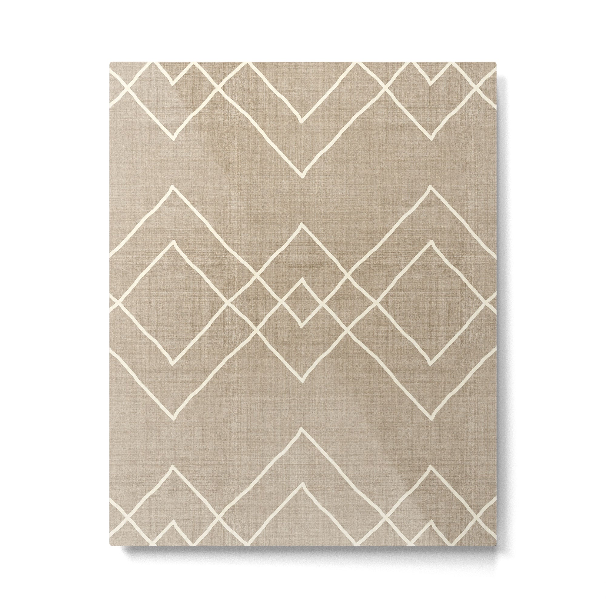 Nudo in Tan Metal Print Gallery Image 6