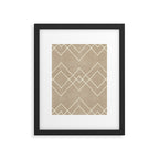 Nudo in Tan Framed Art Print Gallery Image 6