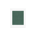Pinstripe in Green Art Print Gallery Image 1