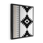 Pueblo in Tan Framed Canvas Print Gallery Image 2